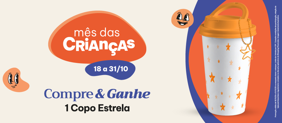 Compre & Ganhe: Copo Estrela